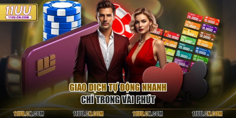 Giao dịch tự động nhanh chỉ trong vài phút